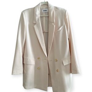 BB Dakota by Steve Madden Peach Cream Blazer